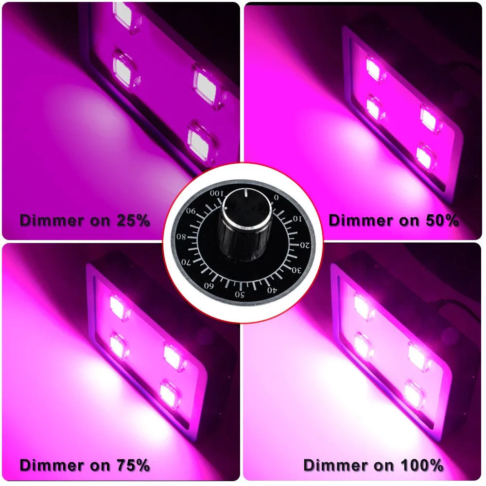 С регулируемой яркостью 1200W светодиодный Grow Light COB полный спектр светильник
