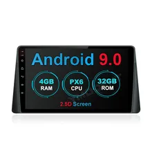 YMODVHT 2.5D 9 дюймов 4 Гб+ 64 ГБ Android 9,0 Автомобильный DVD Радио для Ford focus gps навигация Мультимедиа