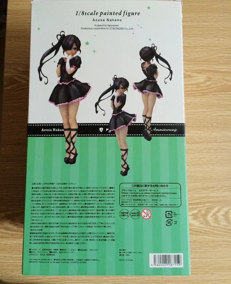 5th Юбилей Azusa Nakano K-ON аниме Рисунок akiyama Mio рицу тайнака ПВХ 1/8 девочка играть музыкальная модель игрушки полностью из коллекций