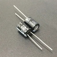 10 шт. 1 мкФ 400V RUBYCON BXC 8x12 мм Высокая пульсация тока длительный срок службы 400V1uF Алюминиевые Электролитические Конденсаторы