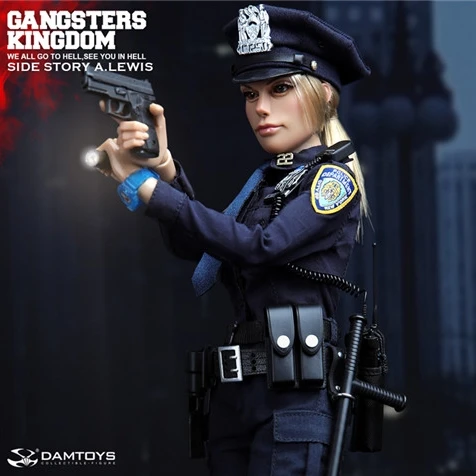 

12'' GKS003 1/6 Gangsters Kingdom - SIDE STORY OFFICER A.LEWIS 12" Collectible Action Figure Toys Gifts Collections