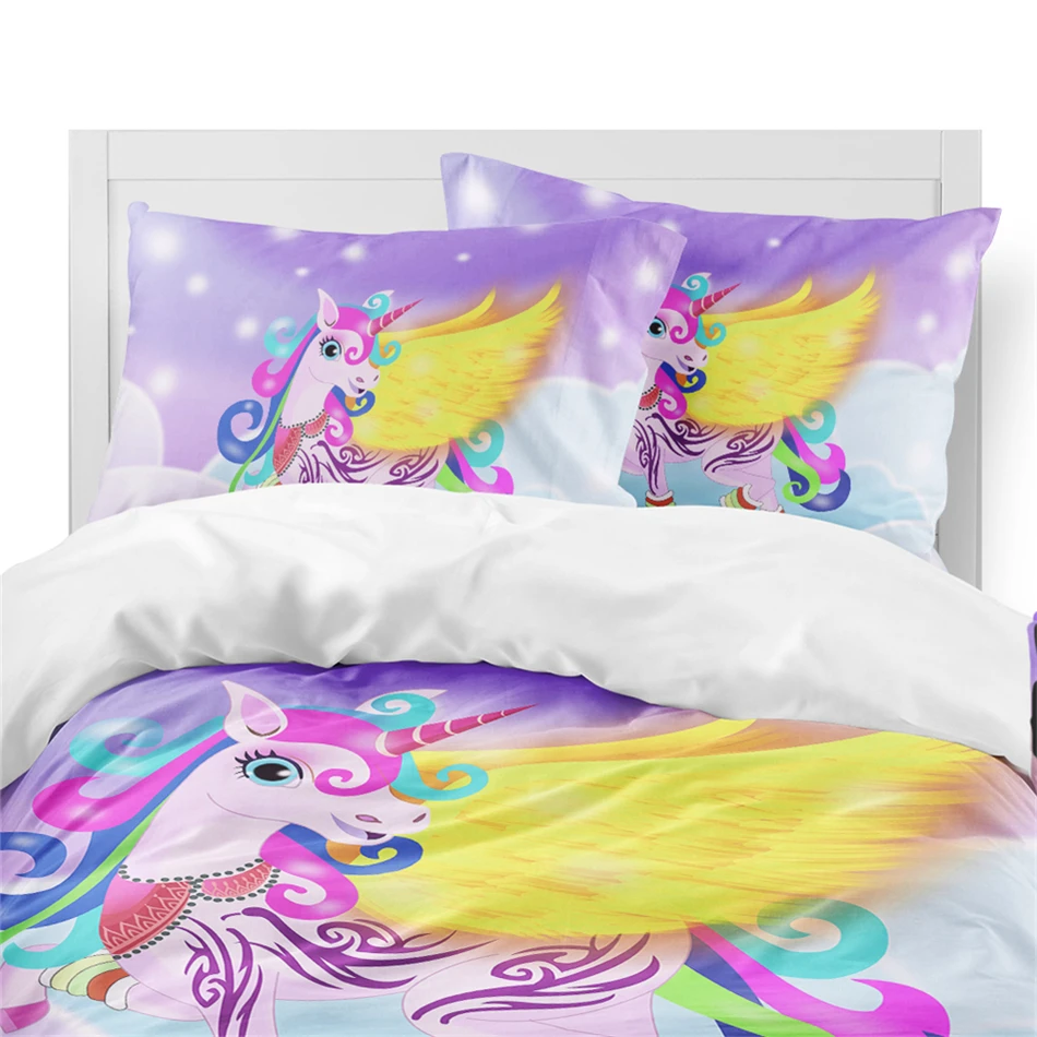 Princess 3D Flying Unicorn Duvet Cover Set 16 Princess 3D Flying Unicorn Duvet Cover Set -Unicorn Fashion HTB1Kqgkbvc3T1VjSZLeq6zZsVXaN