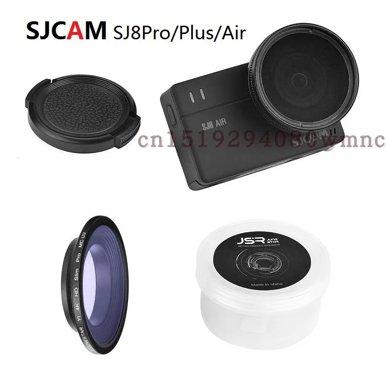 SJCAM аксессуары 40,5 мм CPL фильтр Slin MC UV фильтр Защитная крышка объектива для SJ8 Pro/Air/Plus экшн-камеры защитная крышка объектива