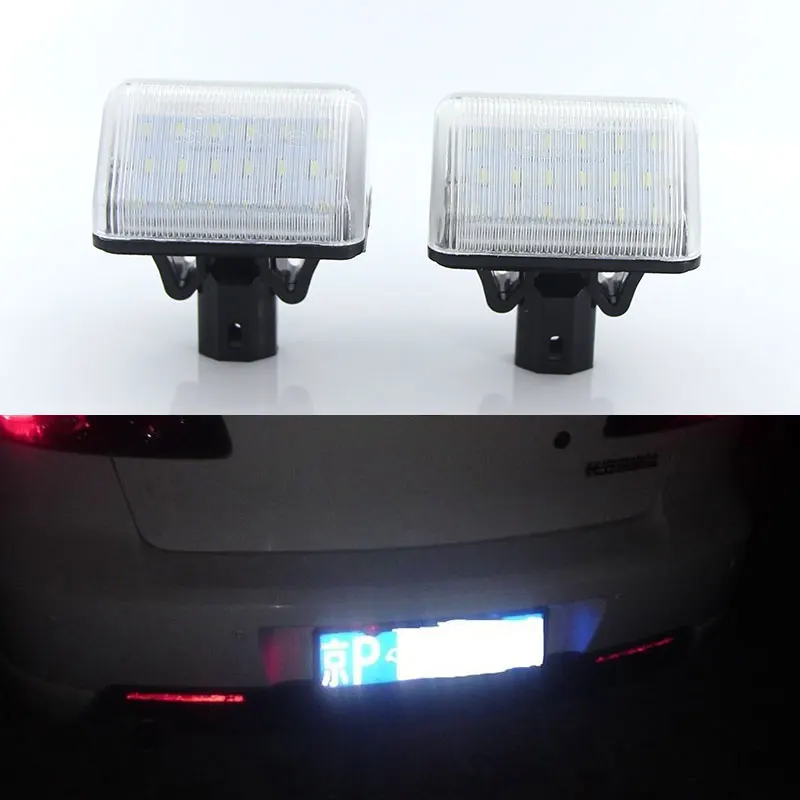 Apmatauto 2 шт. 18SMD для Mazda CX 5 7 Speed6 12V светодиодный автомобильный номерной знак