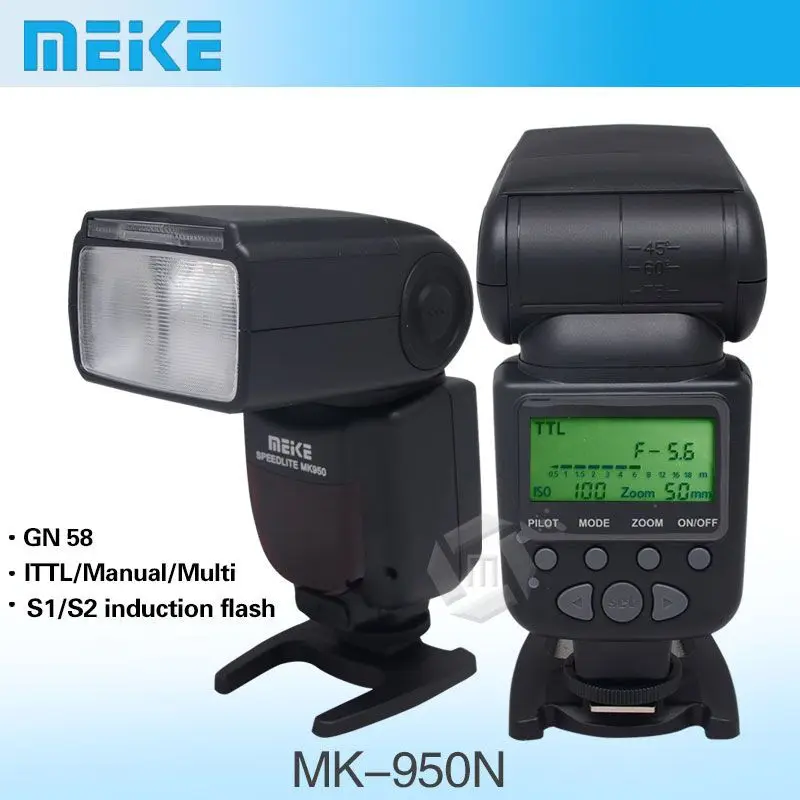 Mcoplus MK-950N TTL i-TTL Speedlite  h  Nikon D7100 D7000 D5200 D5100 D5000 D800 D600 0  YN-568EX