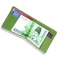 Многофункциональный волшебный кошелек зажим для банкнот мужской's из искусственной кожи бумажник Для мужчин визитница модные небольшой кошелек дешевые OR838573