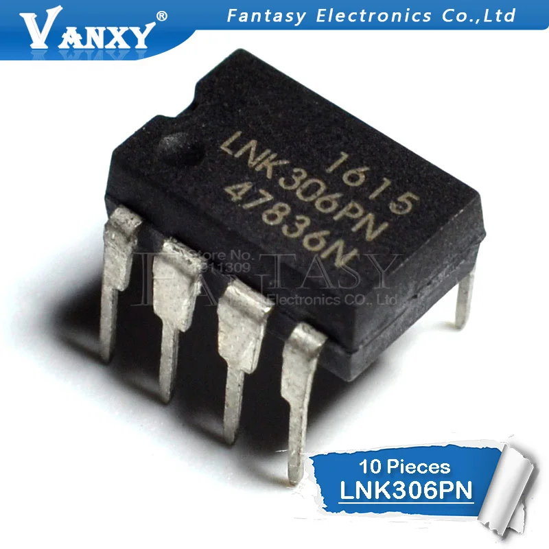 

10PCS LNK306PN DIP7 LNK306P DIP LNK306 DIP-7 306PN new and original IC