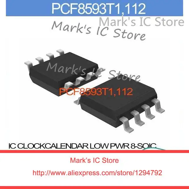 

PCF8593T1,112 IC CLOCKCALENDAR LOW PWR 8-SOIC PCF8593T1,1 8593T1,1 PCF8593T 8593T1,11 PCF8593 8593T1,112