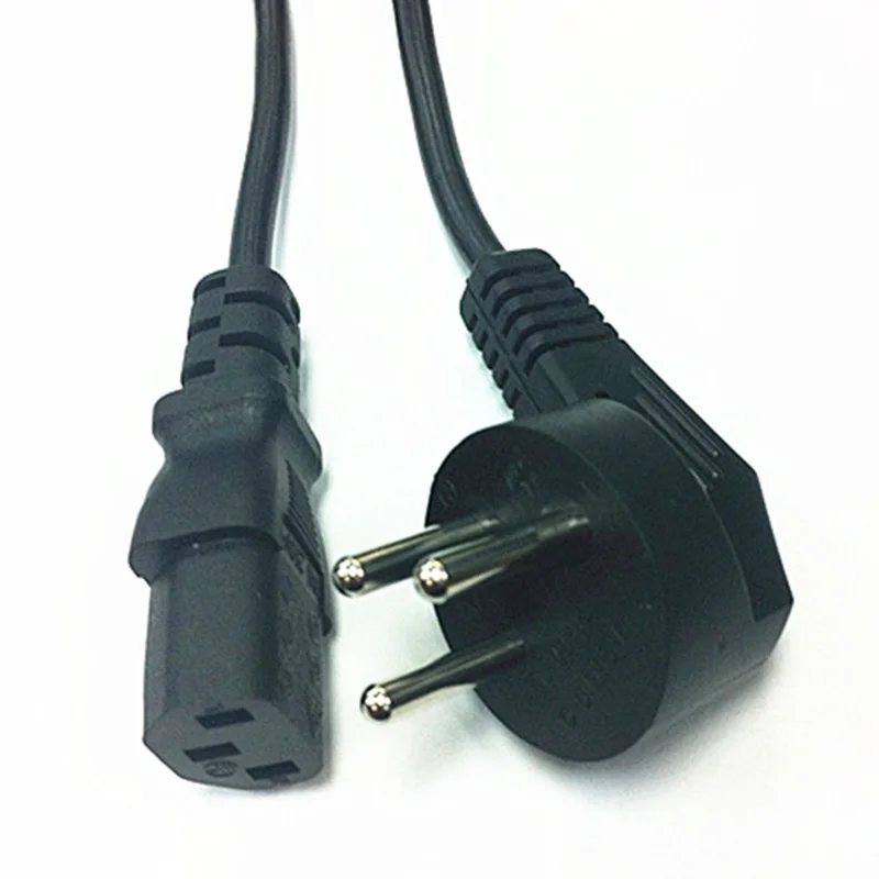 

Israel Power Cable Plug Universal 3 Prong Power Cord Cable 1.5M For Rice Cooker 2PCS
