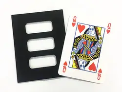 Jumbo Zig Zag карты (Размер 29x22,5 см) фокусы с покер восстановить Magia маг этап Иллюзия трюк Опора Забавный ментализм