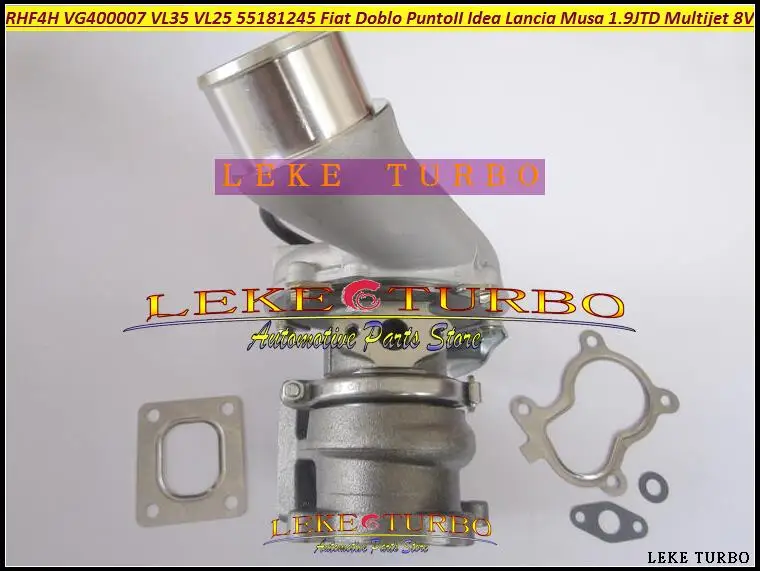 RHF4H VL35 VL25 VG400007 55181245 71783881 Turbo Turbocharger For FIAT Doblo Punto II Idea Lancia Musa 1.9 JTD 1.9L Multijet 8V 1.9TD 74KW (3)