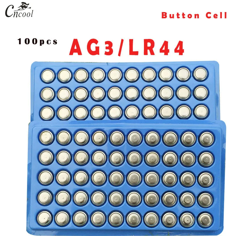 Горячая продажа 100 шт LR44 357A A76 303 AG13 SR44SW SP76 L1154 RW82 RW42 1 5 V батареи щелочные кнопки для