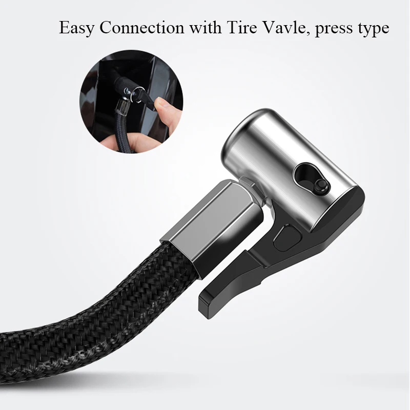 

New Digital Tire Inflator DC 12 Volt Car Portable Air Compressor Pump 150 PSI Auto Aire Pump for Car Motorcycle LED Light