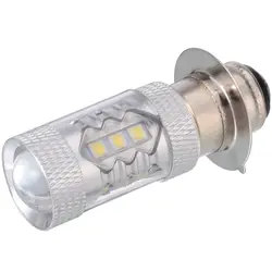 Mayitr 1 шт. DC12V H6M P15D 80 Вт 3535 Тип светодио дный 20SMD мотоцикл фар 6500 К-8500 К мото лампочки Туман лампа