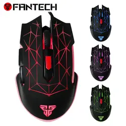 FANTECH X7 макро RGB Мышь 4800 Точек на дюйм оптический 6D USB проводной игровой Мышь Pro Gamer компьютера Эргономическая мышь