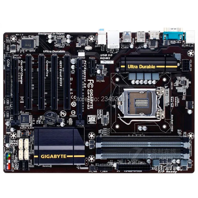 Для Gigabyte GA-P85-D3 материнская плата для Intel B85 DDR3 USB3.0 32 Гб P85 D3 настольный материнская плата системная плата используется интегрированный Графика