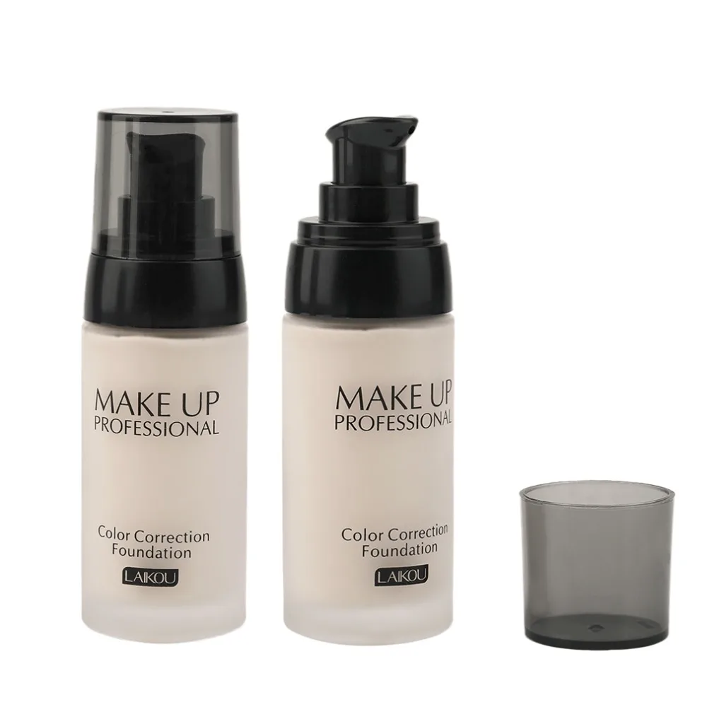 

LAIKOU Brand Makeup Base Professional Women Whitening Face Concealer Liquid Foundation Cover Concealer Moisturizing Cream Tools