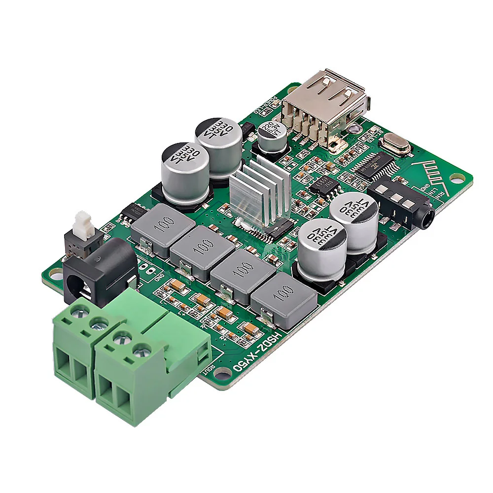 

AIYIMA 2*50W TPA3116 Bluetooth 4.2 Amplicador 2.0 Channel Stereo Digital Amplifier Board AUX USB Decode MP3 WMA WAV FLAC