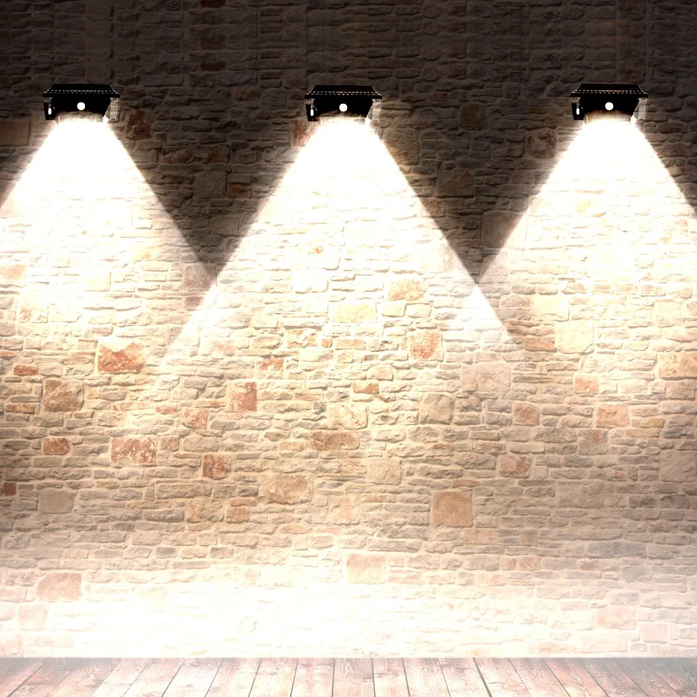 KHLITEC-2PCS-New-Style-Gutter-Lights-Black-Solar-Powered-Garden-Light-Outdoor-Lighting-Wall-Solar-Lamp-For-Garden-Security7