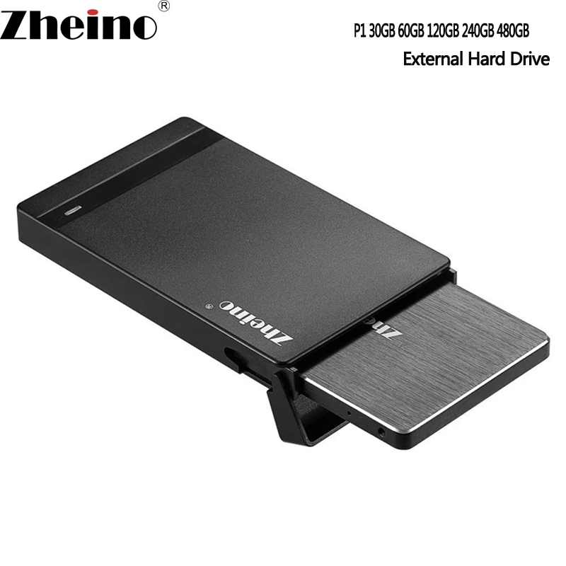 Zheino P1 External SSD 60GB 120GB 240GB 360GB 480GB 960GB 128GB 256GB 512GB 1TB External Hard Drive USB Flash Drive Disk Driver