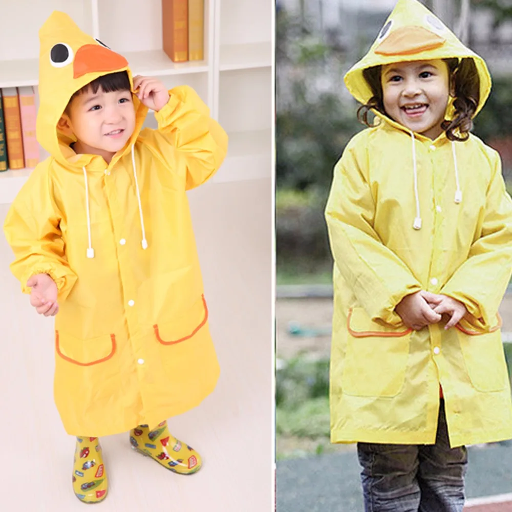 

Raincoat for Children Kids Girls boy Cartoon Waterproof Rainproof Rain Coat Poncho Rainwear Suit Waterproof Rainsuit Raincoat