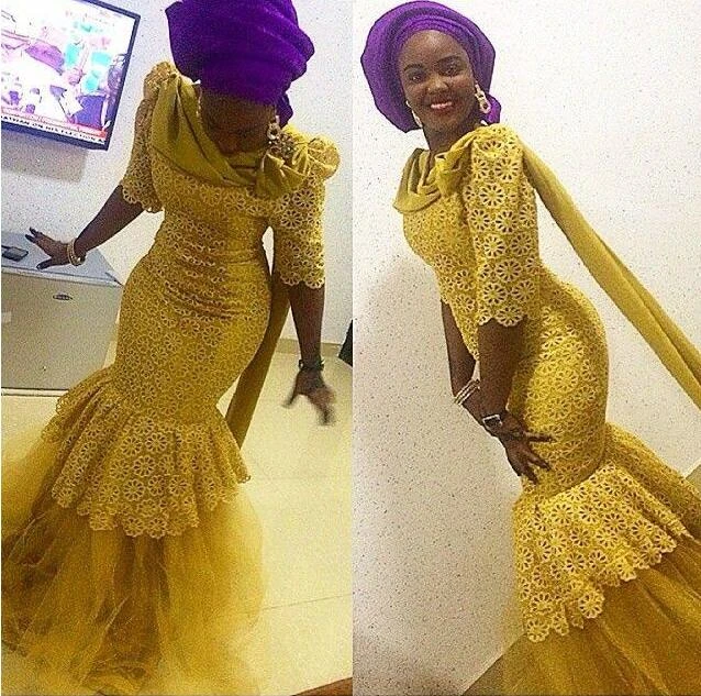 Lace a shape gown Clearance