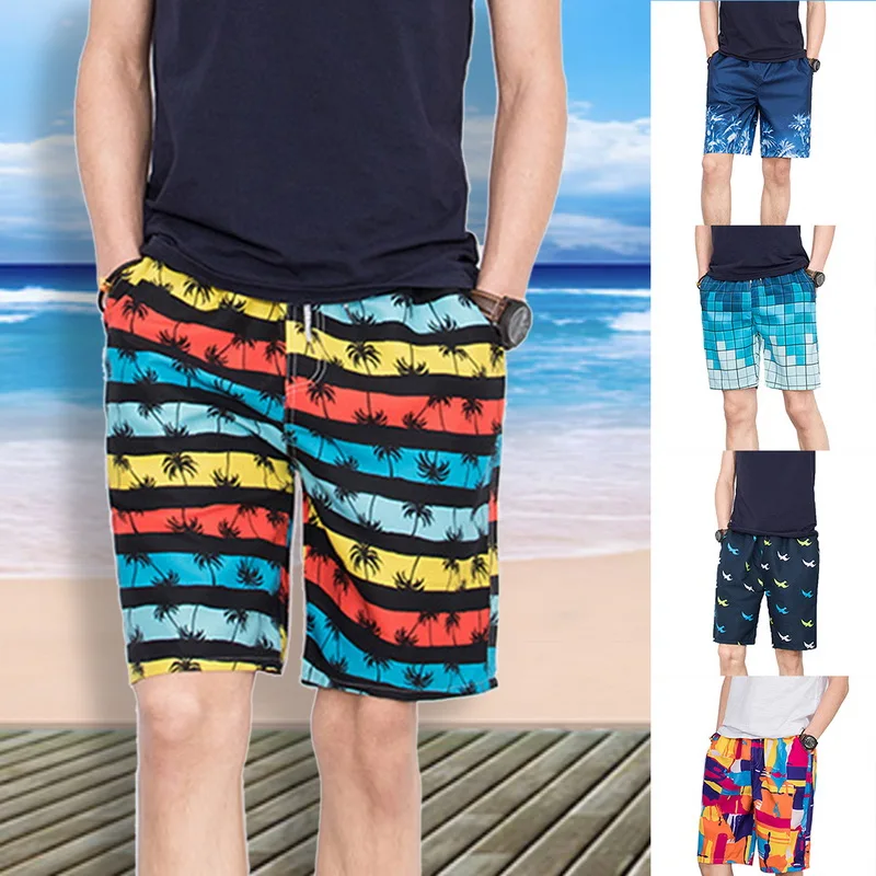 OEAK дропшиппинг Летняя мода тренд свободные удобные разноцветные мужские пляжные повседневные шорты