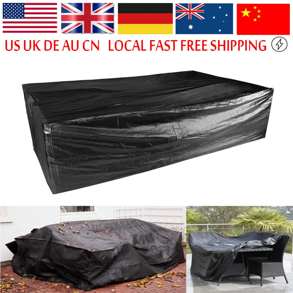 6 Seater Furniture Cover Grand Piano Cover Waterproof Outdoor Table Chair Patio Garden Furniture Rain Covers 6 Seater Furniture Cover Grand Piano Cover Waterproof Outdoor Table Chair Patio Garden Furniture Rain Covers