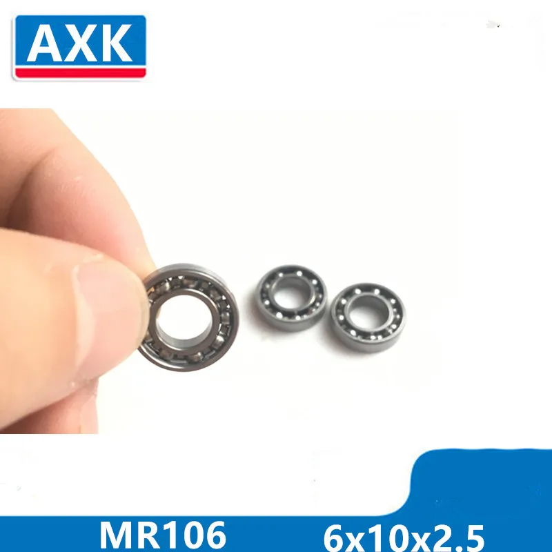 Metal OPEN PRECISION Miniature Ball Bearing 6*10*2.5 12 PCS 6x10x2.5mm MR106