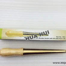 Латунный кольцемер кольцевой фильтр с деревянной ручкой(с HK размер от 1-33