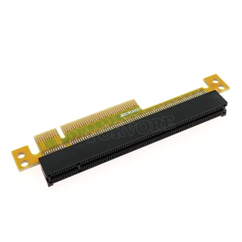 

PCI E PCI express 8X to 16X Durable Riser Card Adapter Without Extended Cable