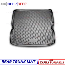 Для Opel Zafira B 2005-2012 автомобильный коврик для багажника, задний внутренний багажник, Грузовой лоток, напольный ковер, автомобильный Стайлинг, украшение интерьера, аксессуары
