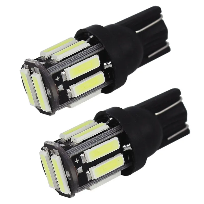BRIDAY 4 шт. W5W 10 7020 SMD автомобильный T10 светодиодный 194 168 сменный клиновидный задний