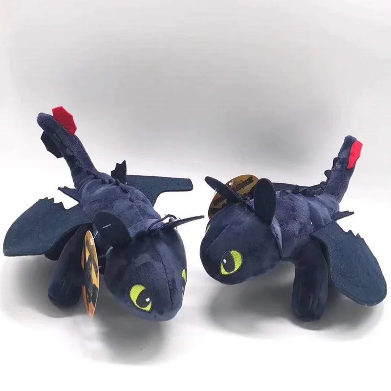 

35cm How to Train Your Dragon Plush Toys Toothless Dragon 2019 How To Train Your Dragon Toys Night Fury Dragon Plush Doll Toys