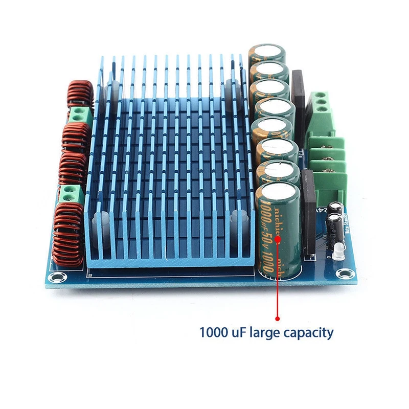 Высокая Мощность цифровой аудио усилитель доска 2x420 Вт TDA8954TH переменного тока 24 V-30 V класса D 2,0 канал рекомендуется