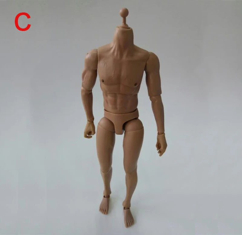 

1/6 Scale Male Muscular Body Figure Suntan Color Military Action Figure Toy Collections best birthday Christmas gift for kids