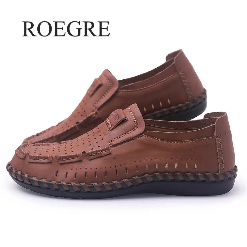 

Plus Size 38-48 Fashion Breathable Loafers Men Shoes Non-slip Rubber Sole Men Casual Shoes 2019 New Summer Autumn Footwear