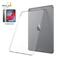 Прозрачный ТПУ чехол для планшета для Apple iPad Pro 11& 12,9 тонкий мягкий силиконовый защитный чехол для iPad Air Pro 10,5 дюймов