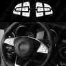 

12x Steering Wheel Button Switch Cover Trim For Mercedes-Benz GLC Class X205 16+