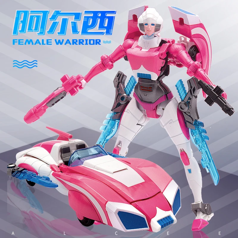 Трансформация 4 weijiang металлическая часть большие Arcee Фигурки игрушки Новые Аниме