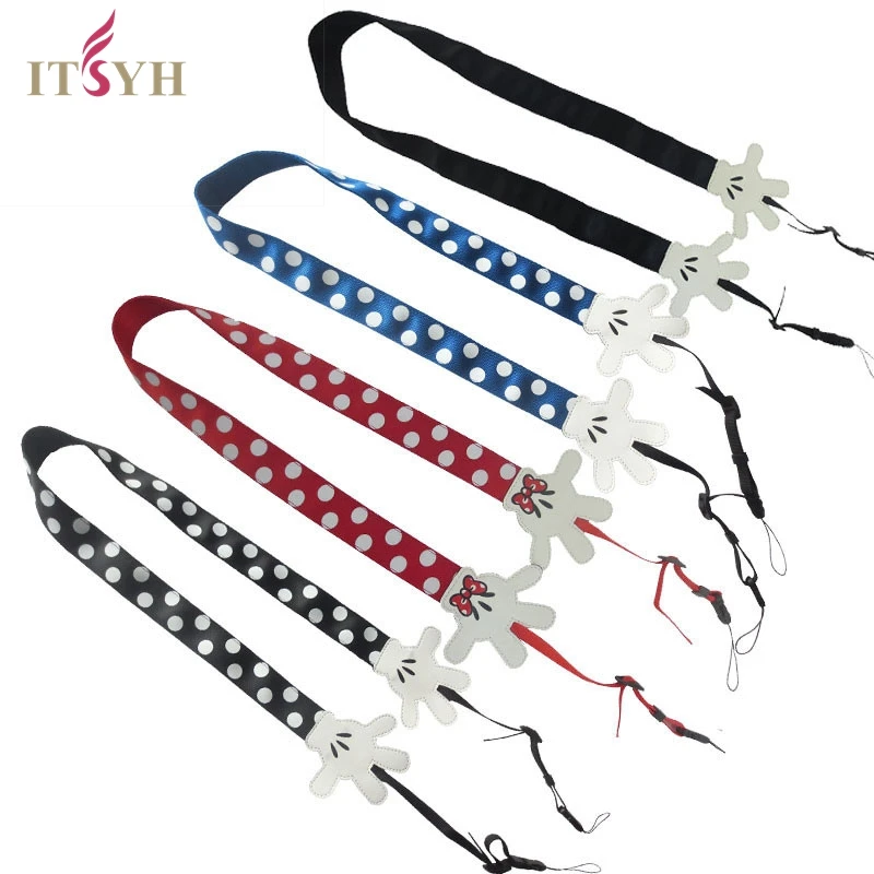 

ITSYH CAMERA strap multicolour polka Dot cartoon camera neck strap SLR camera strap micro-camera personality wristbands TW-365
