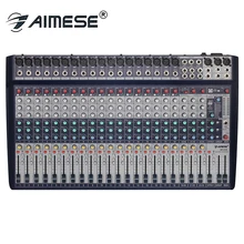 MS-242U Pro 24-канальный микшер 18-канальный XLR сбалансированный подойдет как для повседневной носки, так вход+ 3 стерео вход звуковая карта с интерфейсом USB 48V 16DSP цифровых эффектов