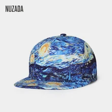 

NUZADA Punk Street Fashion Men Women Couple Baseball Cap Spring Summer Caps Bone Snapback Original 3D Print Art Design Hat