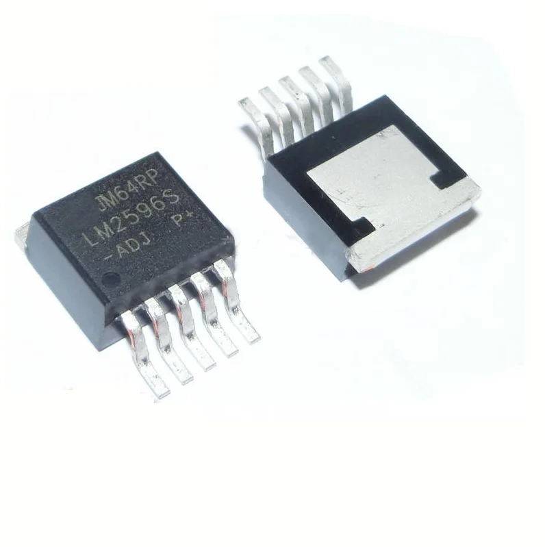 LM2596S-ADJ IC TO-263-5 LM2596S 2596 Buck-boost Регулируемый пятиклеммный регулятор