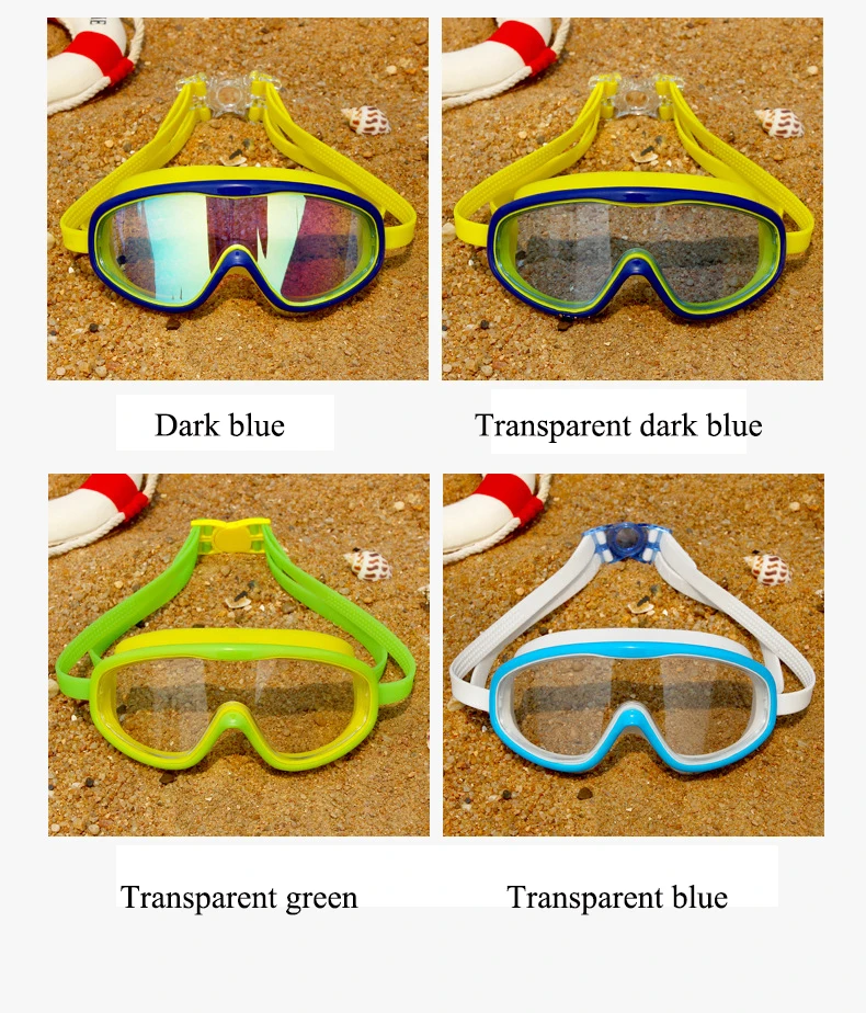 Детские плавательные очки Анти-туман водостойкие Дайвинг плавательные очки плавание оборудование очки natacion анти-УФ дети плавать ming очки