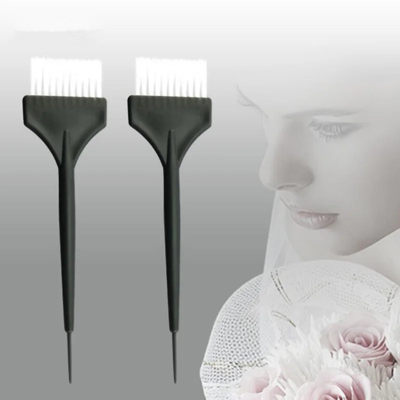 

Free Shipping 3Pcs Plastic Hair Comb Dyeing Hair Color Dye Comb Brushes Tool Kit Tint Coloring Hair Professional Styling Tool