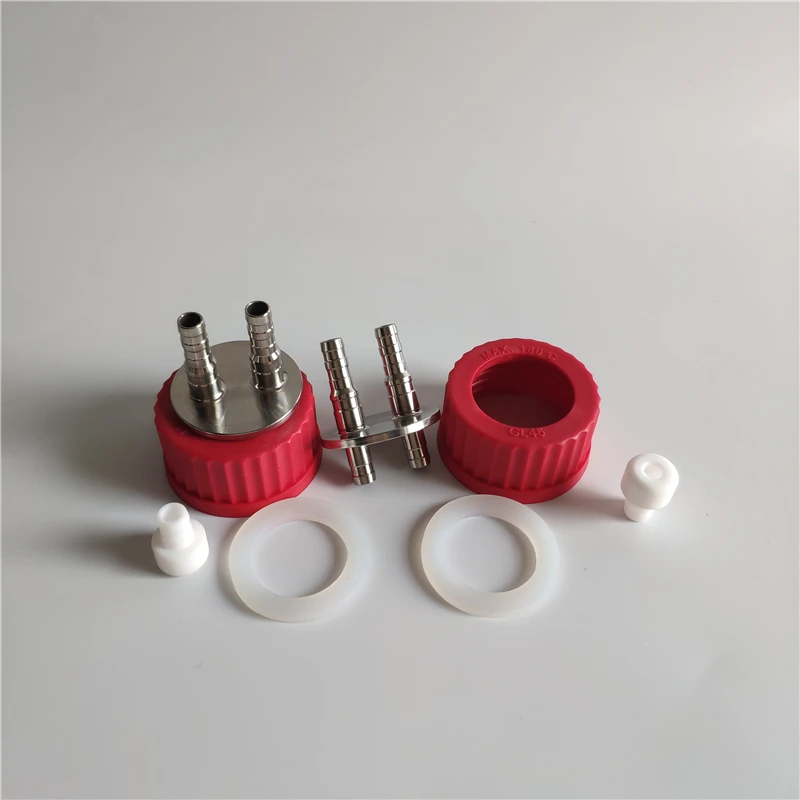 Frasco de Reação Frasco de Reação de Fermentação Frasco de 250 ml de Reagente de Vidro Âmbar Biológico Anaeróbio de Fermentação 250 ml 4 de vidro âmbar frasco de reação de fermentação
