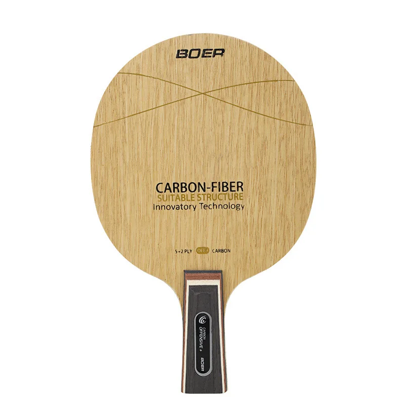 Enting/XVT лезвие для настольного тенниса из чистого углерода, комплексная тренировочная ракетка для пинг-понга, ракетка для настольного тенниса, быстрая атака B42