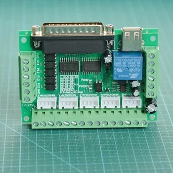

5-Axis Mach3 Breakout Board
