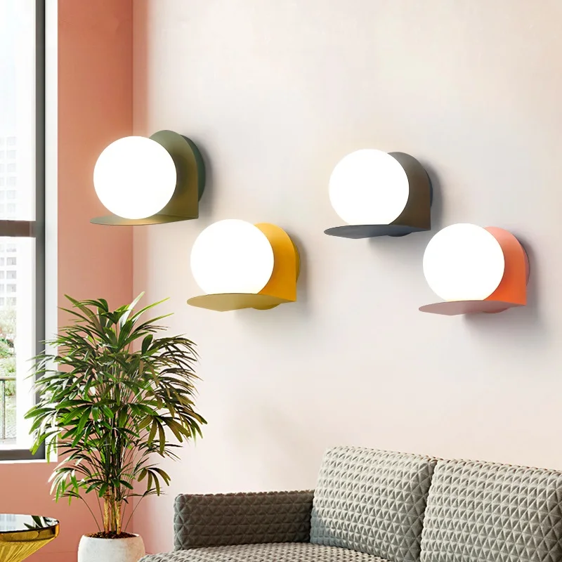 Современные светодиодные бра Скандинавское освещение настенные светильники